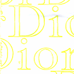 Anielka Hampson Print Dior Pop Yellow